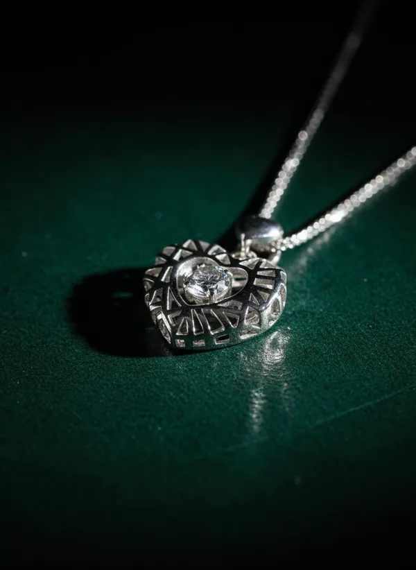 Heart_Pendant_Necklace_With_Brilliant_Center_Crystal_Elegant_Cutout_Design_925_Sterling_Silver